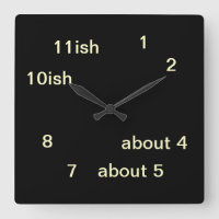 Coole Uber Geek Hipster Black One-ish Uhr 3