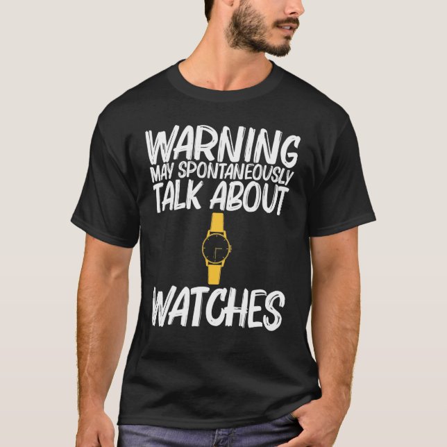 Coole Uhr Sammlerkunst für Männer - Frauen sammeln T-Shirt (Vorderseite)