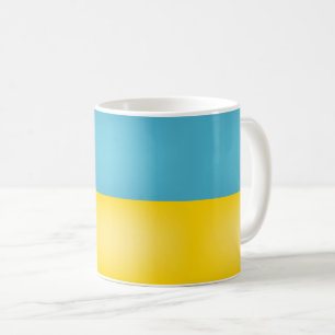 Coole ukrainische Flagge Kaffeetasse