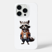Coole und bezaubernde Raccoon-Illustration