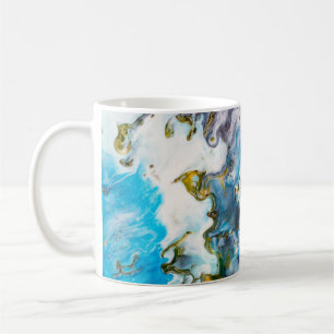Coole und farbenfrohe Abstrakte Kunst und Kultur Kaffeetasse