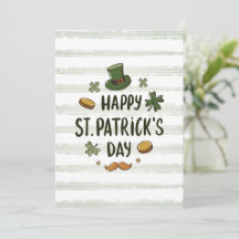 Coole und lustige St. Patrick's Day Party Einladun