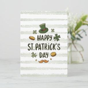 Coole und lustige St. Patrick's Day Party Einladun Einladung