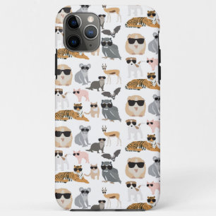 Coole und lustige Tiere mit Sonnenbrille Case-Mate iPhone Hülle