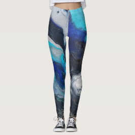 Coole und metallische Acrylfarben Leggings