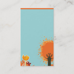 coole und niedliche businesscard Schablone des Visitenkarte