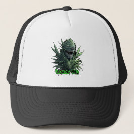 coole Unkraut-Pflanze für den Druck "Growing Wild" Truckerkappe