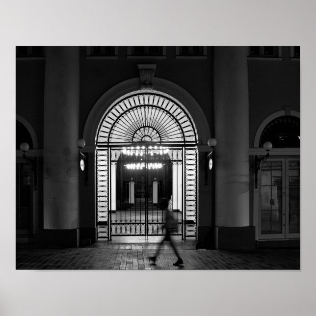 Coole, urbane, moderne Stadtlebensfotografie Poster (Vorne)