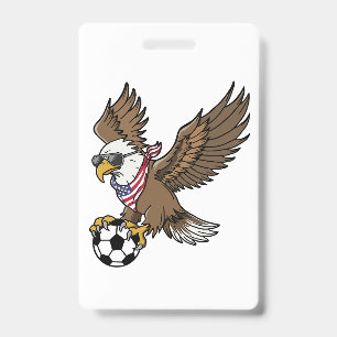 Coole USA-Fußball-Adler-Sonnenbrille Vintage Patri Ausweis
