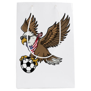 Coole USA-Fußball-Adler-Sonnenbrille Vintage Patri Mittlere Geschenktüte