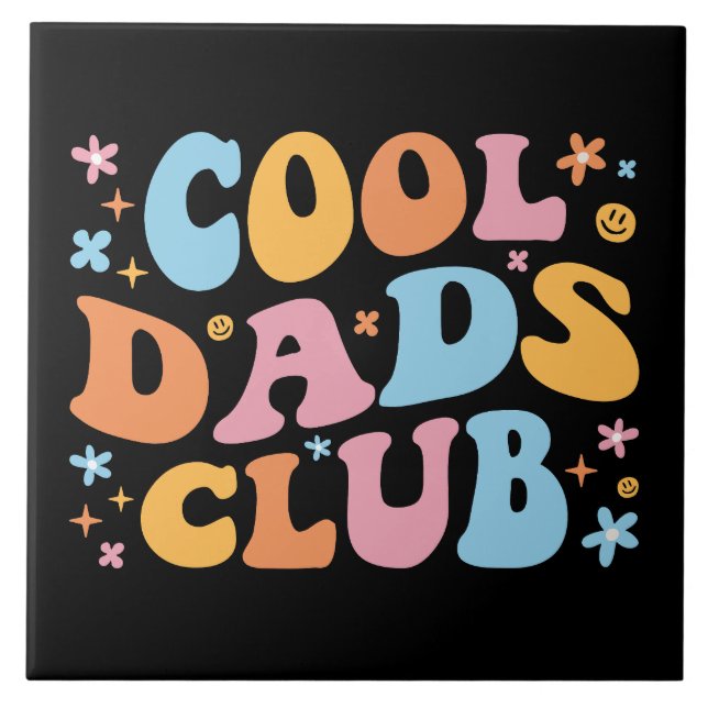 Coole Väter Club III Fliese (Vorderseite)