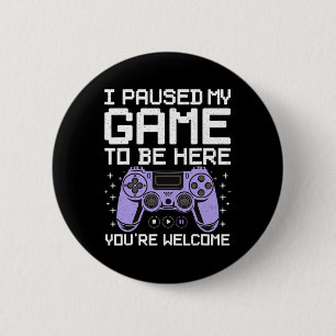 Coole Videospielkunst von Men Women Video Gamer Ga Button