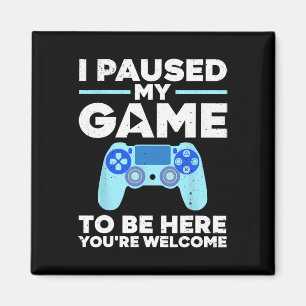Coole Videospielkunst von Men Women Video Gamer Ga Magnet
