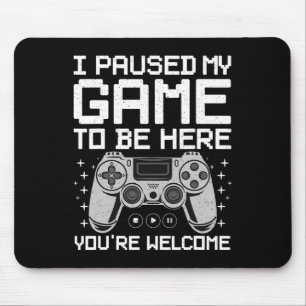 Coole Videospielkunst von Men Women Video Gamer Ga Mousepad
