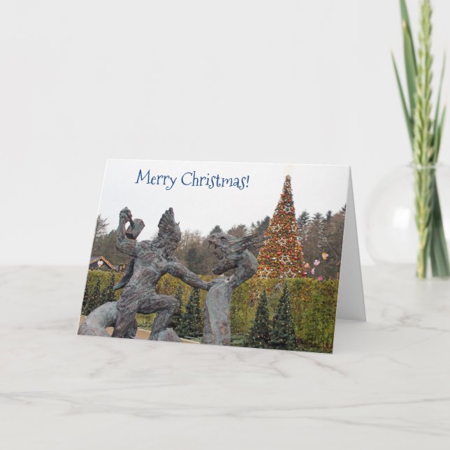 Coole Viking Ära Weihnachtsgrüße Karte! Karte (Vorderseite)
