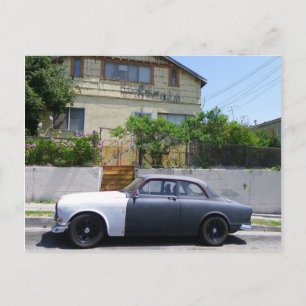 Coole Vintage Car Postkarte! Postkarte