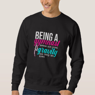 Coole Vintage Gymnastik Gravity Gymnast Sweatshirt