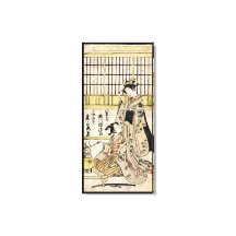Coole Vintage japanische Ukiyo-e geisha