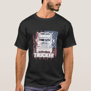 Coole Vintage LKW-Anhänger Geschenk r T-Shirt