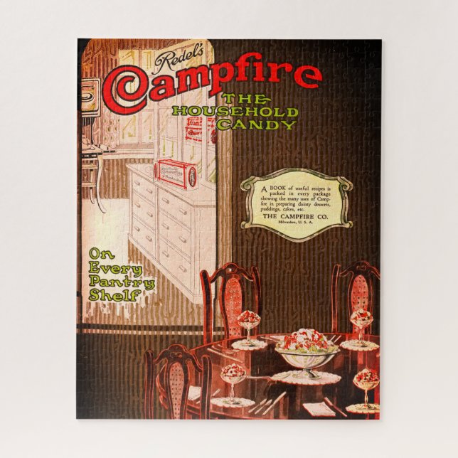 Coole Vintage Zeitschrift - Werbedarstellung (Vertikal)