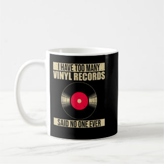 Coole Vinyl-Aufnahme für Männer - LP-Rekord für Mä Kaffeetasse
