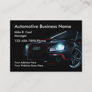 Coole Visitenkarten für Automotive-Dienstleistunge Visitenkarte