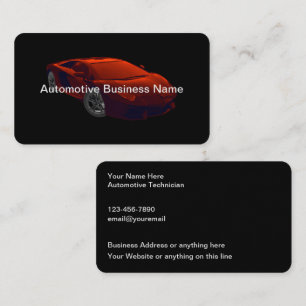 Coole Visitenkarten für Automotive-Dienstleistunge Visitenkarte