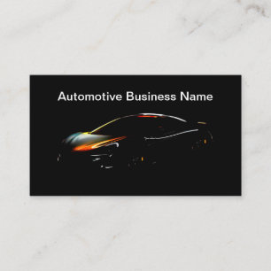 Coole Visitenkarten für die Automobilbranche Visitenkarte