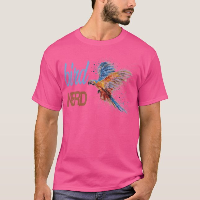 coole Vogelbeobachtung für Männer Vogelbeobachtung T-Shirt (Vorderseite)