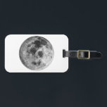 Coole Vollmond-Astronomie Gepäckanhänger<br><div class="desc">Coole Vollmond-Astronomie</div>