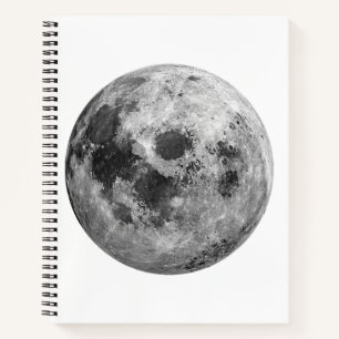 Coole Vollmond-Astronomie Notizbuch