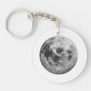 Coole Vollmond-Astronomie Schlüsselanhänger