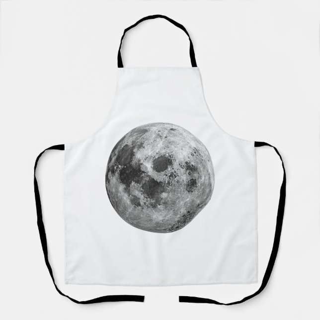 Coole Vollmond-Astronomie Schürze (Vorderseite)
