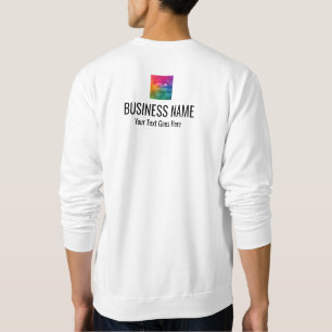 Coole Vorder- und Rückseite Druckarbeit Uniform Me Sweatshirt