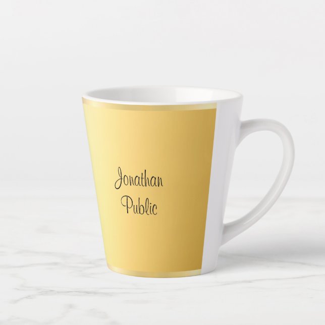 Coole Vorlage für moderne Typografie Milchtasse (Rechts)
