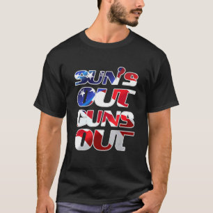 Coole Waffen aus Gymnastik-Fitness trainieren Amer T-Shirt