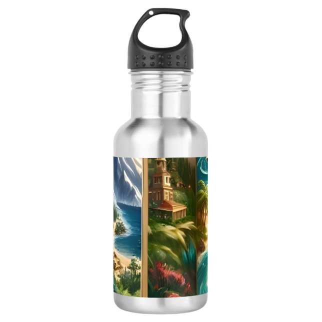 Coole Wasserflasche aus Zazzle (Vorderseite)