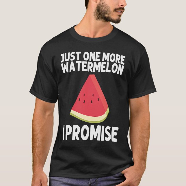 Coole Wassermelone für Männer Rote Melone Bev T-Shirt (Vorderseite)