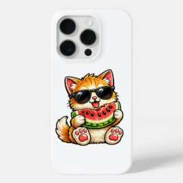Coole Wassermelonen-Katze Case-Mate iPhone Hülle