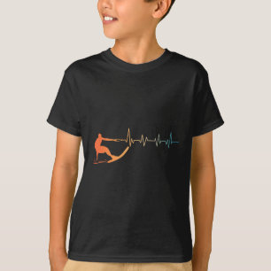 Coole Wasserski Kunst, Dichtung und Musik T-Shirt