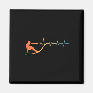 Coole Waterski-Kunst für Männer Frauen Wasser Ski Magnet