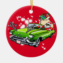 Coole Weihnachten! Keramik Ornament