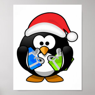 Coole Weihnachtsausstattung Ho Ho Santa Weihnachts Poster