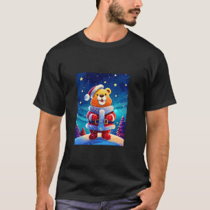 Coole Weihnachtsfeier Gummy Bärenkuche in St. T-Shirt