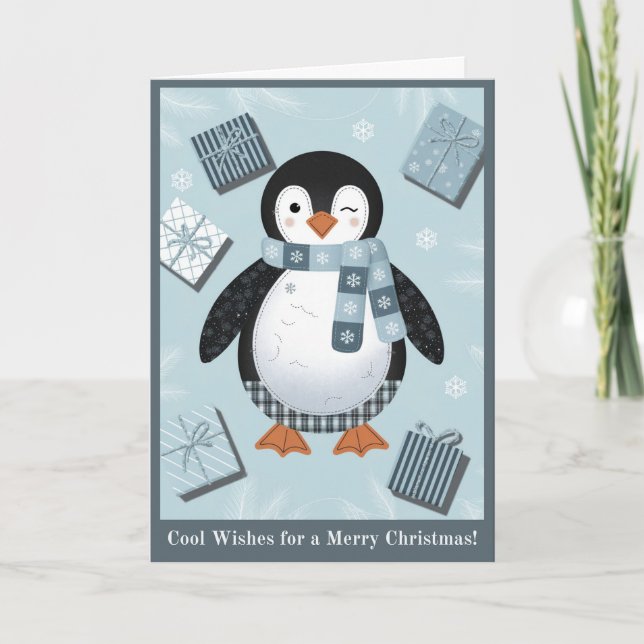 Coole Weihnachtskarte Feiertagskarte (Vorderseite)