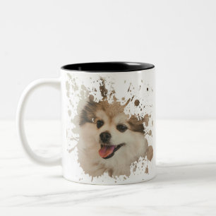 Coole Welpe Zweifarbige Tasse
