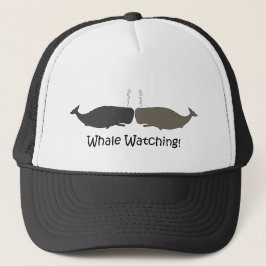 Coole Whalebeobachtung Truckerkappe