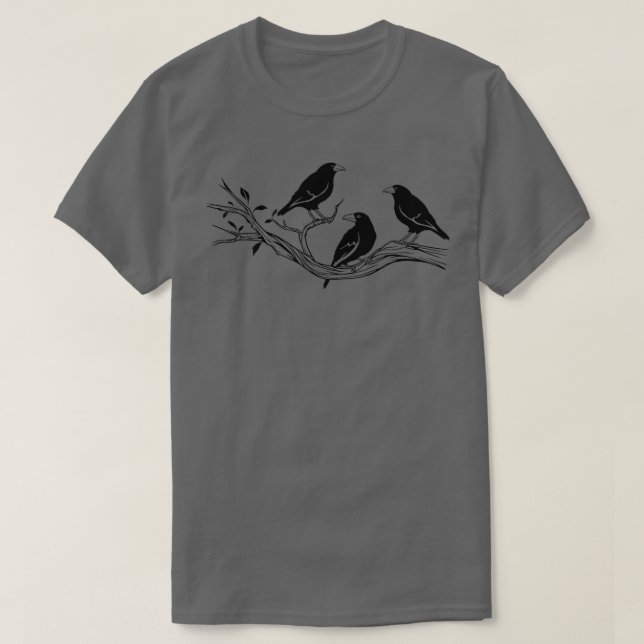 Coole Wikinggeschenke PrintwerbungDie Sonde Raven  T-Shirt (Design vorne)