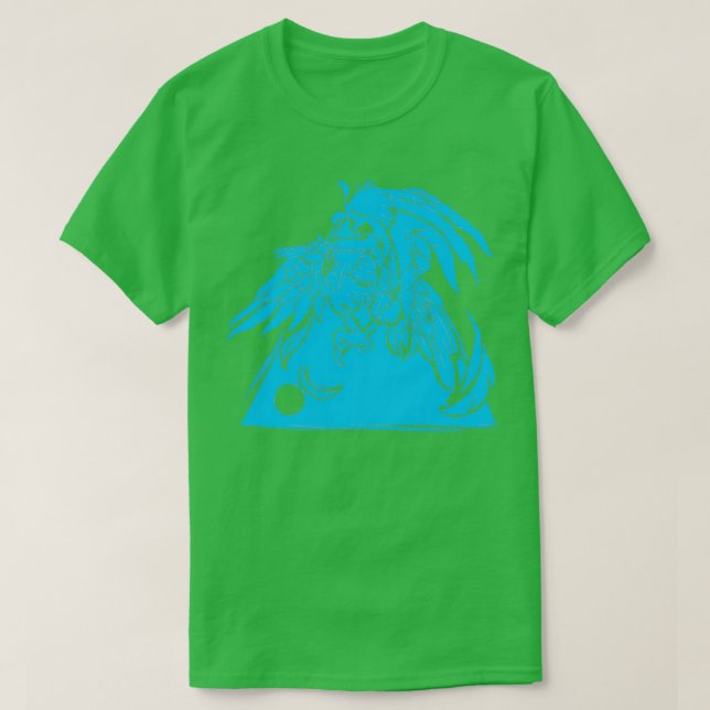 Coole Wikinggeschenke PrintwerbungDie Sonde Raven  T-Shirt (Design vorne)