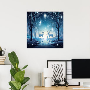 Coole Winterregenliebhaber Poster